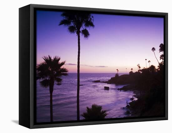 Heisler Park in Laguna Beach, Orange County, California, United States of America, North America-Richard Cummins-Framed Stretched Canvas