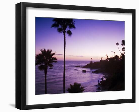 Heisler Park in Laguna Beach, Orange County, California, United States of America, North America-Richard Cummins-Framed Premium Photographic Print