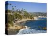 Heisler Park in Laguna Beach, Orange County, California, United States of America, North America-Richard Cummins-Stretched Canvas