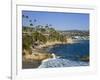 Heisler Park in Laguna Beach, Orange County, California, United States of America, North America-Richard Cummins-Framed Photographic Print