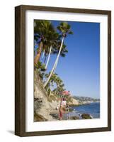 Heisler Park in Laguna Beach, Orange County, California, United States of America, North America-Richard Cummins-Framed Photographic Print