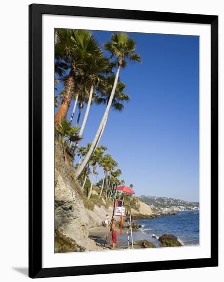 Heisler Park in Laguna Beach, Orange County, California, United States of America, North America-Richard Cummins-Framed Photographic Print