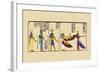 Hek, Isis and Khu-J. Gardner Wilkinson-Framed Art Print