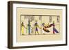 Hek, Isis and Khu-J. Gardner Wilkinson-Framed Art Print