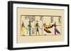 Hek, Isis and Khu-J. Gardner Wilkinson-Framed Art Print