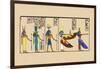 Hek, Isis and Khu-J. Gardner Wilkinson-Framed Art Print