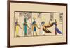 Hek, Isis and Khu-J. Gardner Wilkinson-Framed Art Print