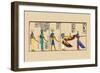 Hek, Isis and Khu-J. Gardner Wilkinson-Framed Art Print