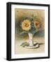 Hélas! Je ne suis pas Van Dyck: two sunflowers in a vase-Leon Joseph Florentin Bonnat-Framed Giclee Print