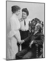 Helen Adams Keller American Author and Lecturer Blind Deaf and Mute from the Age of 19 Months-null-Mounted Photographic Print