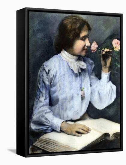 Helen Adams Keller-null-Framed Stretched Canvas
