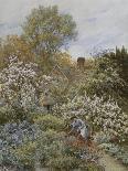 A Garden in Spring-Helen Allingham-Giclee Print
