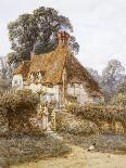 Near Witley, Surrey (Watercolour with Scratching Out)-Helen Allingham-Giclee Print