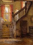 The Staircase, Whittington Court, Gloucestershire-Helen Allingham-Giclee Print