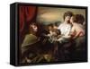 Helen Brought to Paris, 1776-Benjamin West-Framed Stretched Canvas