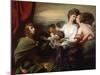 Helen Brought to Paris, 1776-Benjamin West-Mounted Giclee Print