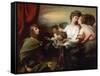 Helen Brought to Paris, 1776-Benjamin West-Framed Stretched Canvas