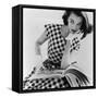 Helen Bunney in a Dress by Blanes, 1957-John French-Framed Stretched Canvas