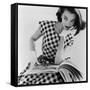 Helen Bunney in a Dress by Blanes, 1957-John French-Framed Stretched Canvas