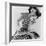 Helen Bunney in a Dress by Blanes, 1957-John French-Framed Giclee Print