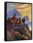 Helen Descends the Glen of Stones-Newell Convers Wyeth-Framed Stretched Canvas