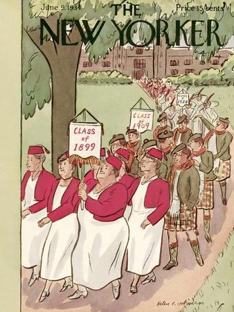 The New Yorker Cover - June 9, 1934