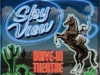 Skyview Drive In-Helen Flint-Art Print