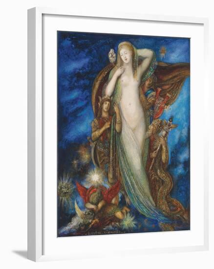 Helen Glorified, 1896-Gustave Moreau-Framed Giclee Print