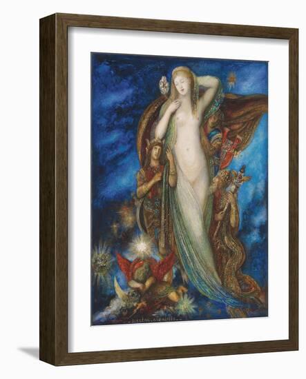 Helen Glorified, 1896-Gustave Moreau-Framed Giclee Print