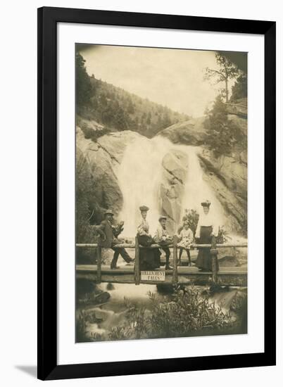 Helen Hunt Falls, Colorado Springs-null-Framed Art Print