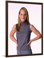 HELEN HUNT. "MAD ABOUT YOU" [1992].-null-Framed Photographic Print