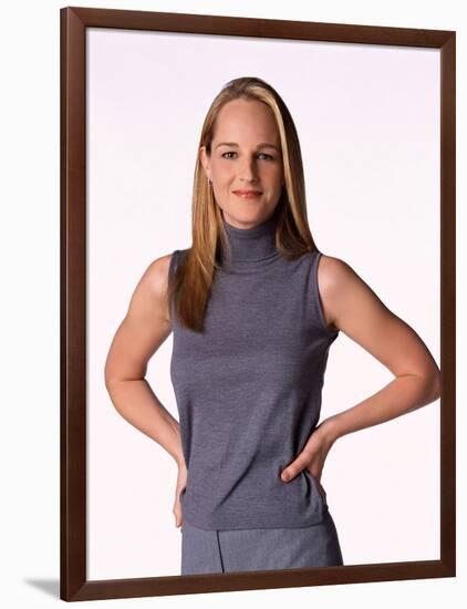 HELEN HUNT. "MAD ABOUT YOU" [1992].-null-Framed Photographic Print