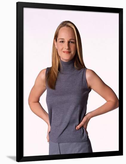 HELEN HUNT. "MAD ABOUT YOU" [1992].-null-Framed Photographic Print