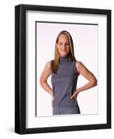 HELEN HUNT. "MAD ABOUT YOU" [1992].-null-Framed Photographic Print