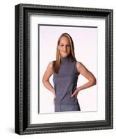 HELEN HUNT. "MAD ABOUT YOU" [1992].-null-Framed Photographic Print