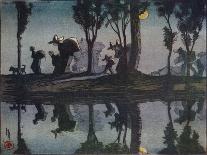 Moonlight on the Viga Canal-Helen Hyde-Art Print