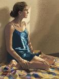 Seated Woman-Helen J. Vaughn-Giclee Print
