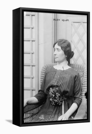 Helen Keller, 1913-null-Framed Stretched Canvas