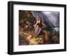 Helen MacGregor in the Conflict at the Pass of Loch Ard-Siegfried Detlev Bendixen-Framed Giclee Print