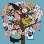 Summer Owl Tree-Helen Musselwhite-Giclee Print