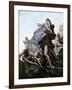 Helen of Troy Abducted by Paris, Starting the Trojan War-null-Framed Giclee Print