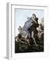 Helen of Troy Abducted by Paris, Starting the Trojan War-null-Framed Giclee Print