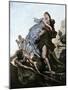 Helen of Troy Abducted by Paris, Starting the Trojan War-null-Mounted Giclee Print