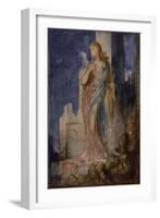 Helen on the Ramparts of Troy-Gustave Moreau-Framed Giclee Print