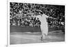 Helen Wills Playing Her First Wimbledon Final Against Kathleen Mckane, 1924-null-Framed Giclee Print