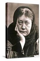 Helena Blavatsky, Russian Author and Founder of Theosophy, 1889-null-Stretched Canvas