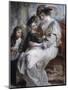 Helena Fourment and Children-Peter Paul Rubens-Mounted Giclee Print