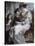 Helena Fourment and Children-Peter Paul Rubens-Stretched Canvas