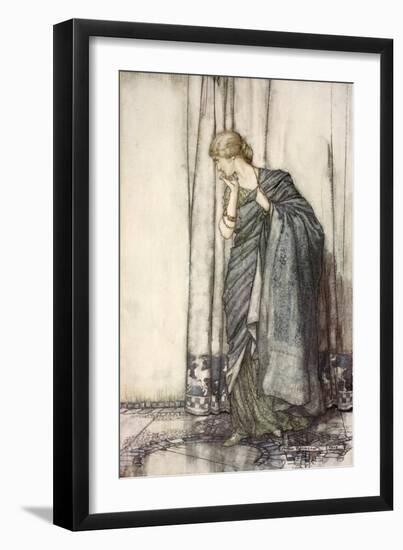 Helena, Illustration from 'Midsummer Nights Dream' by William Shakespeare, 1908 (Colour Litho)-Arthur Rackham-Framed Giclee Print