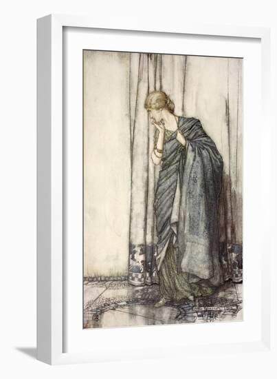 Helena, Illustration from 'Midsummer Nights Dream' by William Shakespeare, 1908 (Colour Litho)-Arthur Rackham-Framed Giclee Print